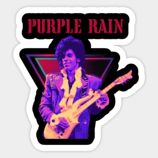 Purple Rain T-Shirt - Tariik #8296 Sticker